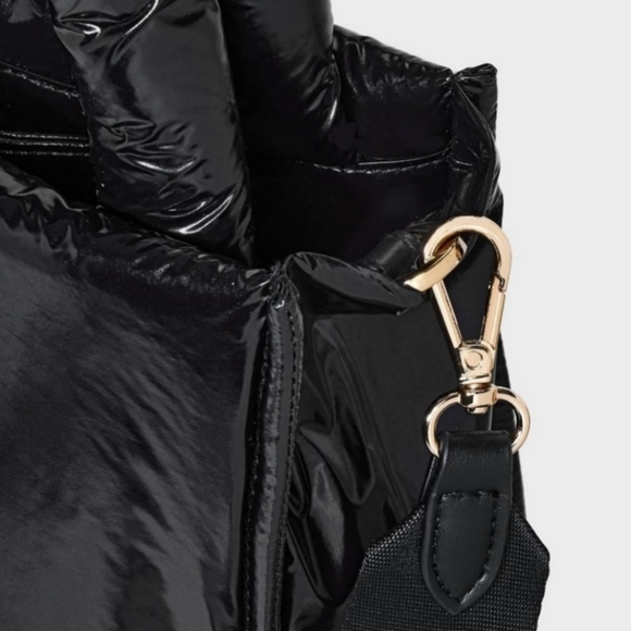 A New Day Recycled Nylon Midi Boxy Crossbody Satchel ($30 MSRP) - Picture 4 of 5